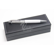 White Metal Geschenkartikel Crystal Pen mit Geschenkbox